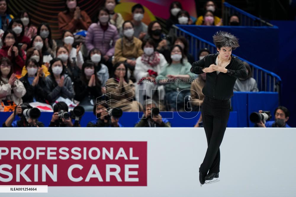 (SP)JAPAN-SAITAMA-FIGURE SKATING-WORLD CHAMPIONSHIPS-MEN-SHORT PROGRAM