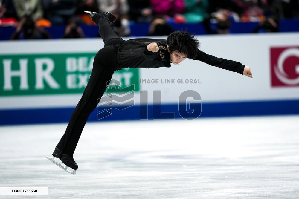(SP)JAPAN-SAITAMA-FIGURE SKATING-WORLD CHAMPIONSHIPS-MEN-SHORT PROGRAM
