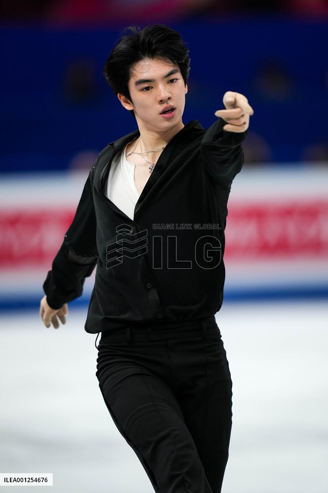 (SP)JAPAN-SAITAMA-FIGURE SKATING-WORLD CHAMPIONSHIPS-MEN-SHORT PROGRAM