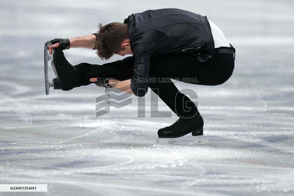 (SP)JAPAN-SAITAMA-FIGURE SKATING-WORLD CHAMPIONSHIPS-MEN-SHORT PROGRAM