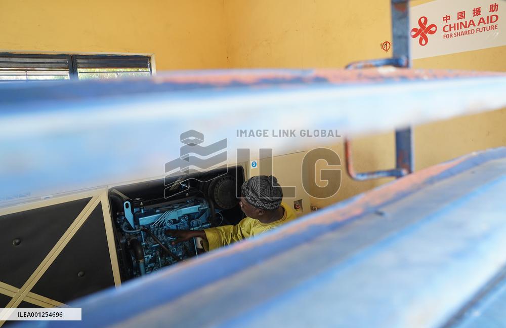 SENEGAL-CHINA-AIDED-WATER PROJECT-VILLAGE-WELL KEEPER