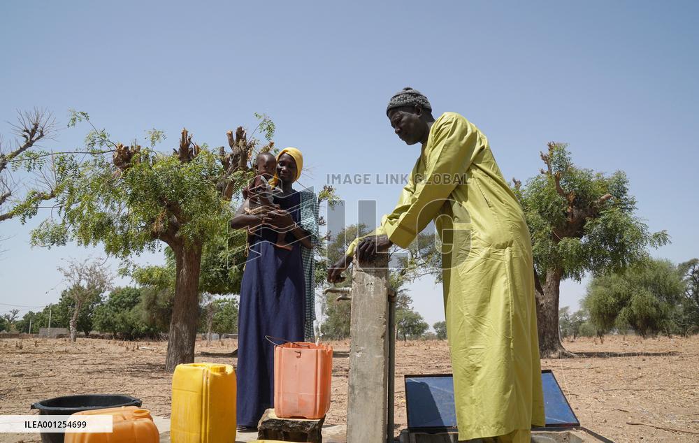 SENEGAL-CHINA-AIDED-WATER PROJECT-VILLAGE-WELL KEEPER