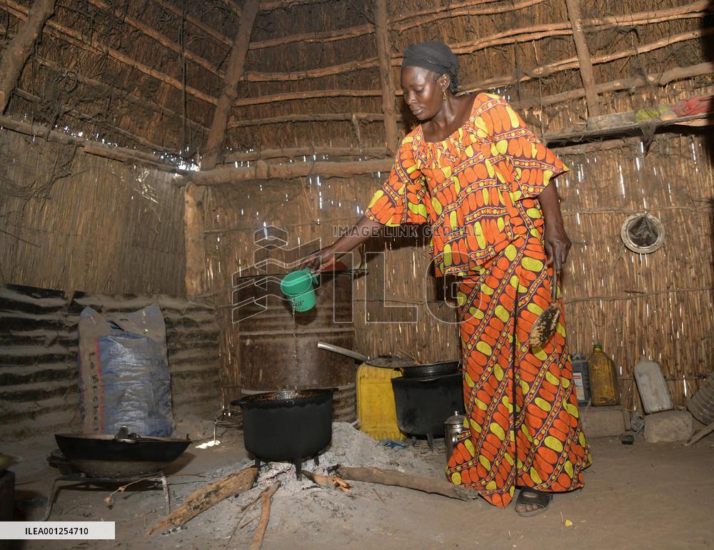 SENEGAL-CHINA-AIDED-WATER PROJECT-VILLAGE-WELL KEEPER