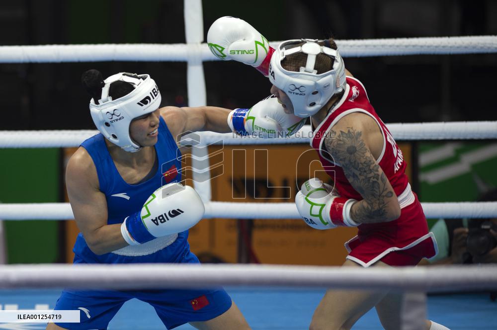 (SP)INDIA-NEW DELHI-IBA WORLD WOMEN'S BOXING CHAMPIONSHIPS 2023