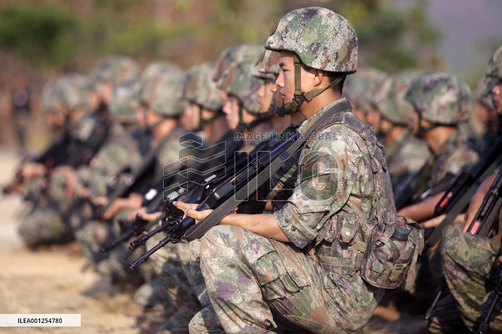 CAMBODIA-KAMPONG CHHNANG-CHINA-JOINT MILITARY EXERCISE-GOLDEN DRAGON 2023