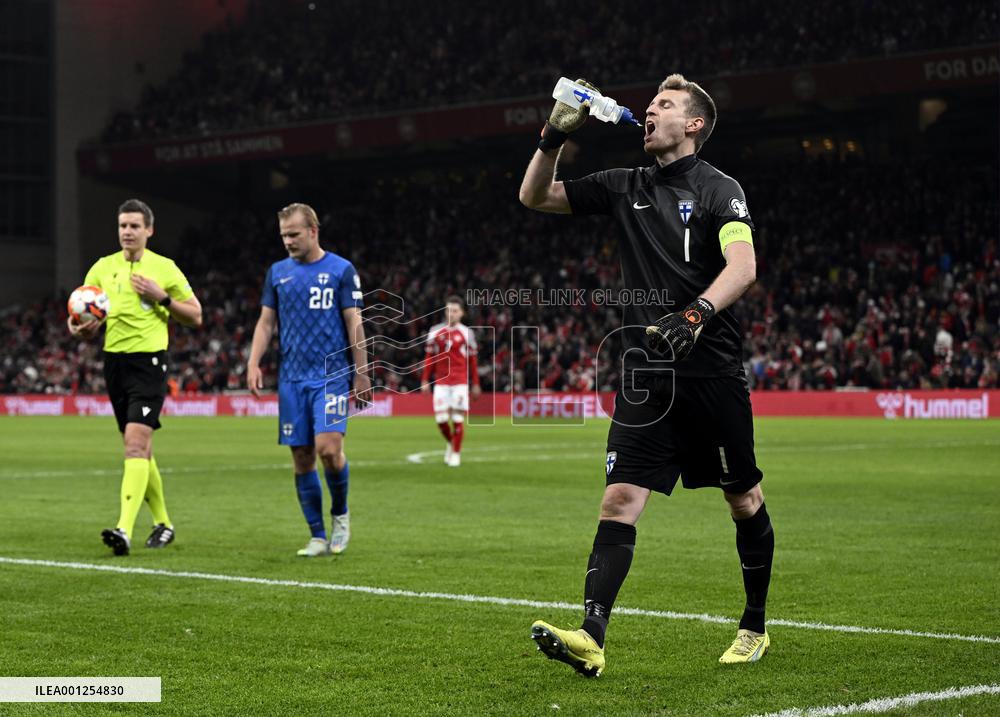 FOOTBALL - EURO 2024 - GROUP H - QUALIFIERS - DENMARK vs FINLAND