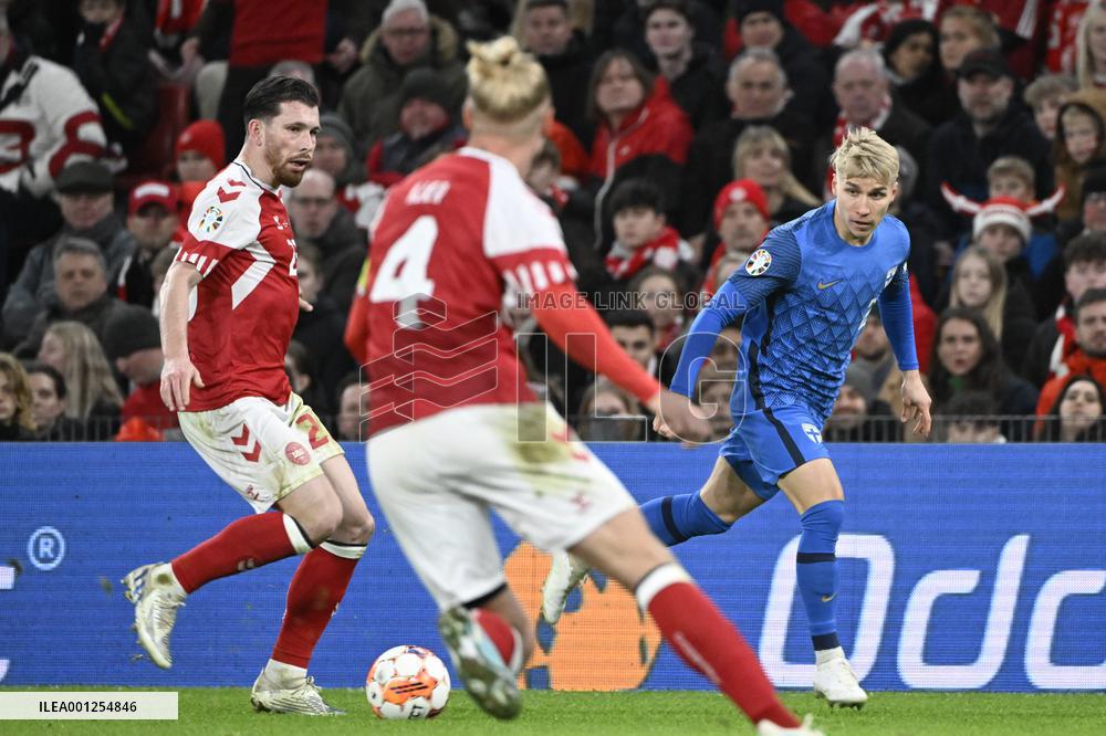 FOOTBALL - EURO 2024 - GROUP H - QUALIFIERS - DENMARK vs FINLAND