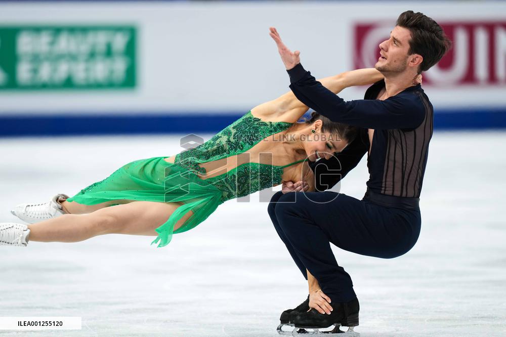 (SP)JAPAN-SAITAMA-FIGURE SKATING-WORLD CHAMPIONSHIPS-ICE DANCE-RHYTHM DANCE