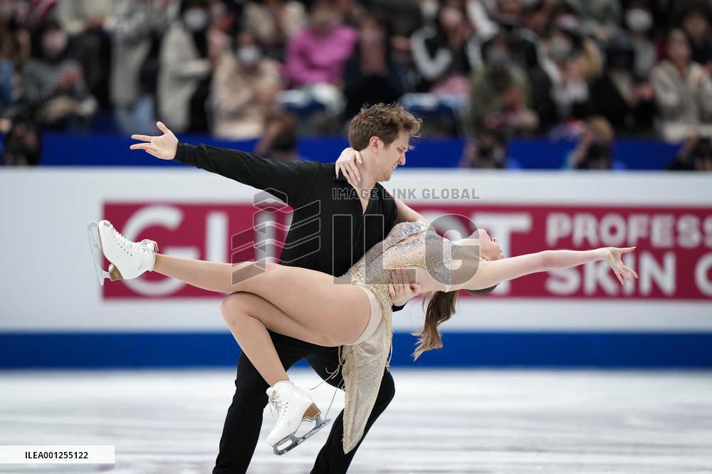 (SP)JAPAN-SAITAMA-FIGURE SKATING-WORLD CHAMPIONSHIPS-ICE DANCE-RHYTHM DANCE
