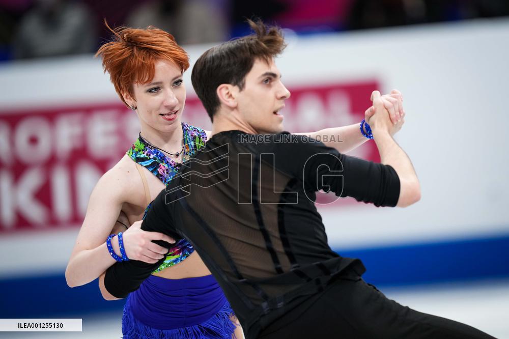(SP)JAPAN-SAITAMA-FIGURE SKATING-WORLD CHAMPIONSHIPS-ICE DANCE-RHYTHM DANCE