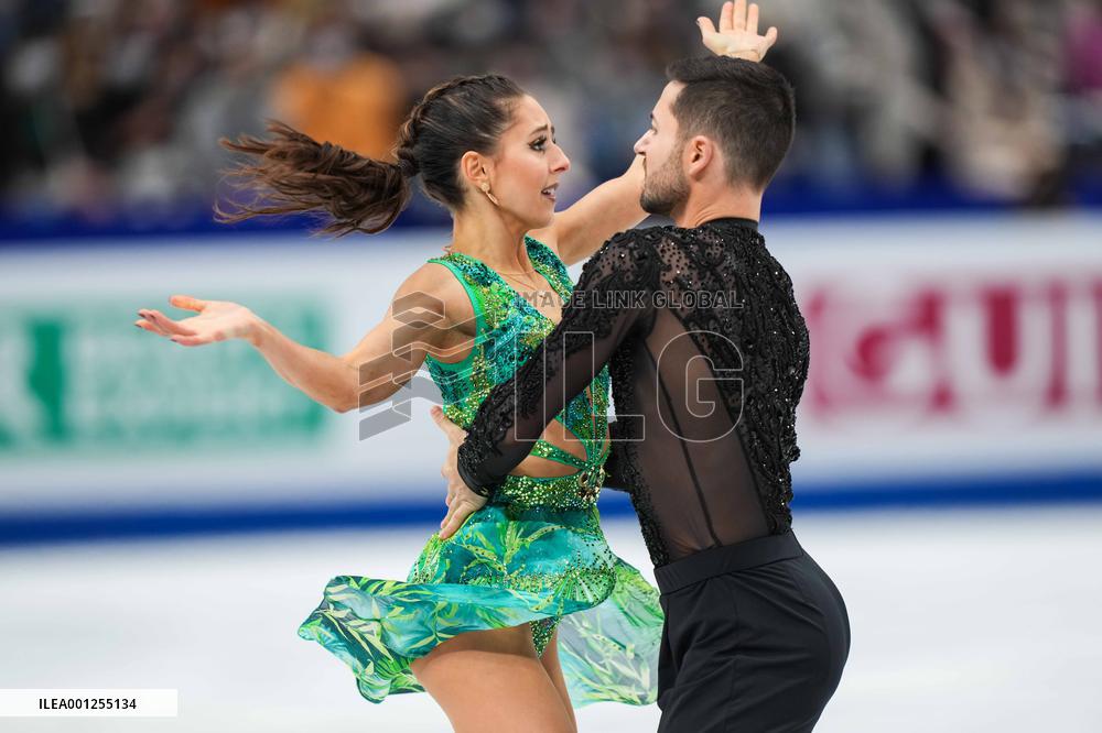 (SP)JAPAN-SAITAMA-FIGURE SKATING-WORLD CHAMPIONSHIPS-ICE DANCE-RHYTHM DANCE