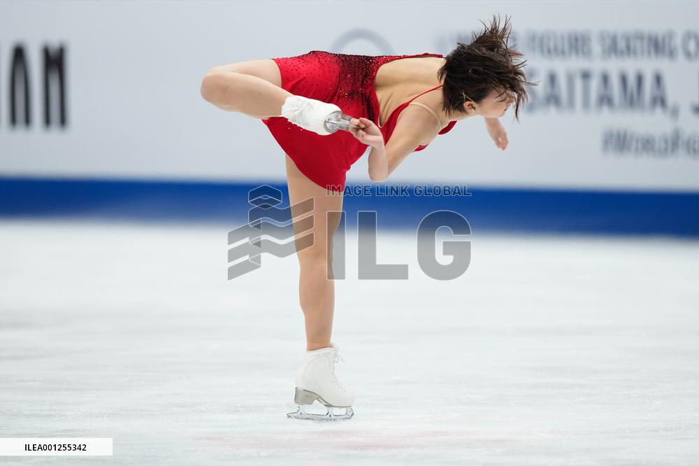 (SP)JAPAN-SAITAMA-FIGURE SKATING-WORLD CHAMPIONSHIPS-WOMEN-FREE SKATING