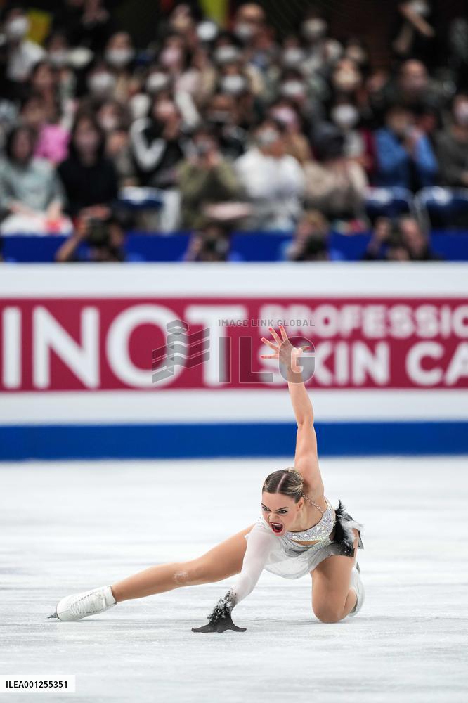 (SP)JAPAN-SAITAMA-FIGURE SKATING-WORLD CHAMPIONSHIPS-WOMEN-FREE SKATING