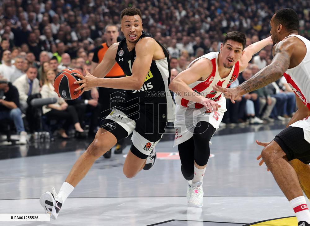 (SP)SERBIA-BELGRADE-BASKETBALL-EUROLEAGUE-PARTIZAN VS OLYMPIACOS