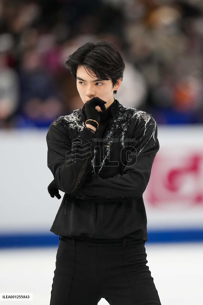 (SP)JAPAN-SAITAMA-FIGURE SKATING-WORLD CHAMPIONSHIPS-MEN-FREE SKATING