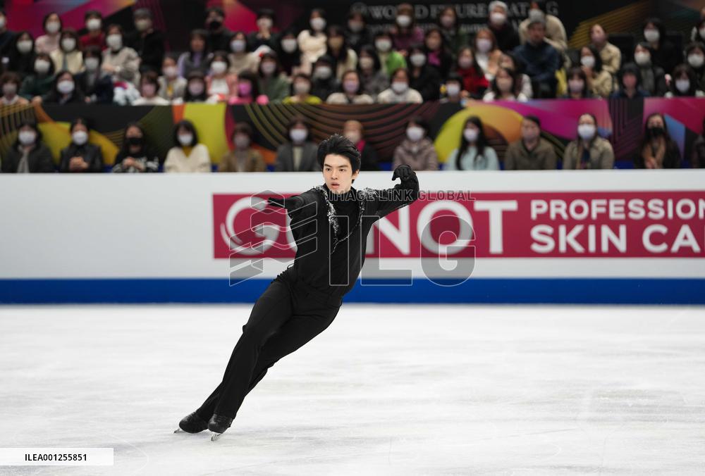 (SP)JAPAN-SAITAMA-FIGURE SKATING-WORLD CHAMPIONSHIPS-MEN-FREE SKATING