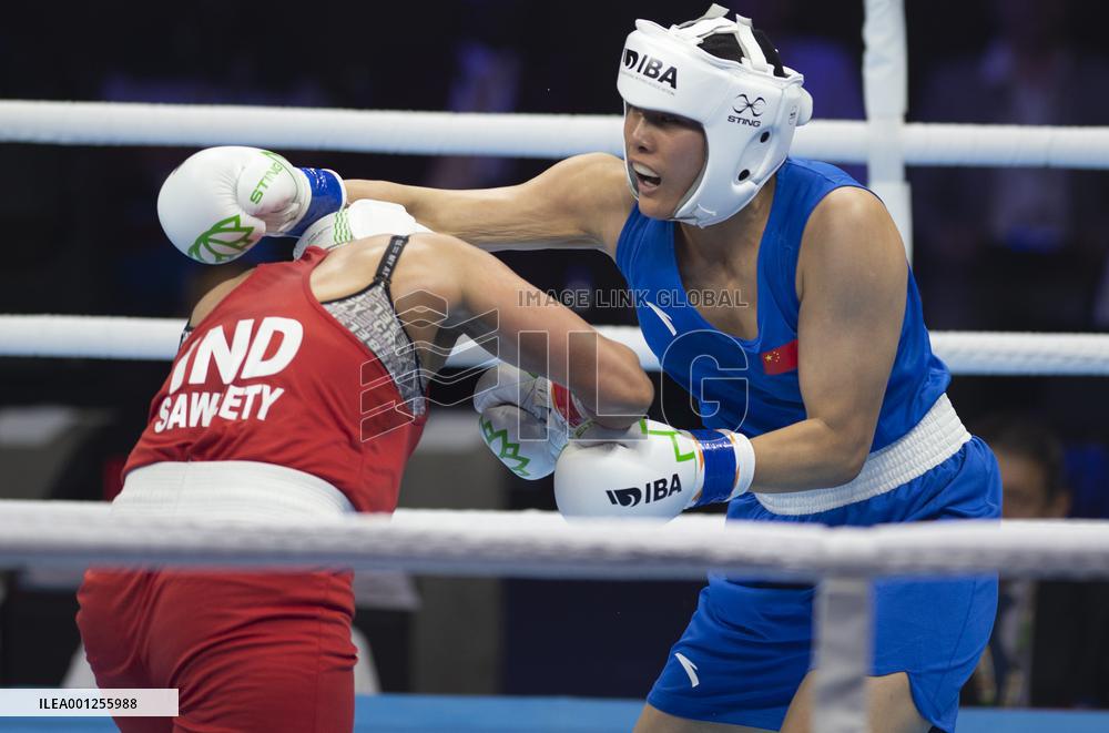 (SP)INDIA-NEW DELHI-IBA WORLD WOMEN'S BOXING CHAMPIONSHIPS 2023