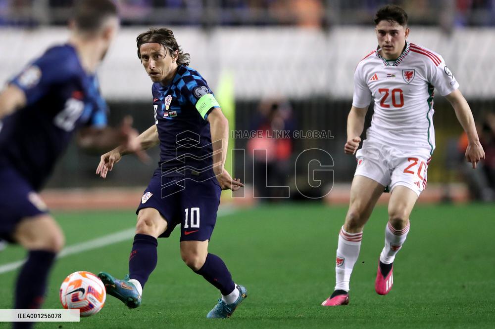 (SP)CROATIA-SPLIT-FOOTBALL-UEFA EURO 2024 QUALIFIERS-CRO VS WAL