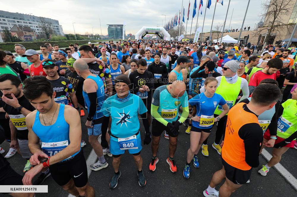 (SP)CROATIA-ZAGREB-SPRING HALF MARATHON