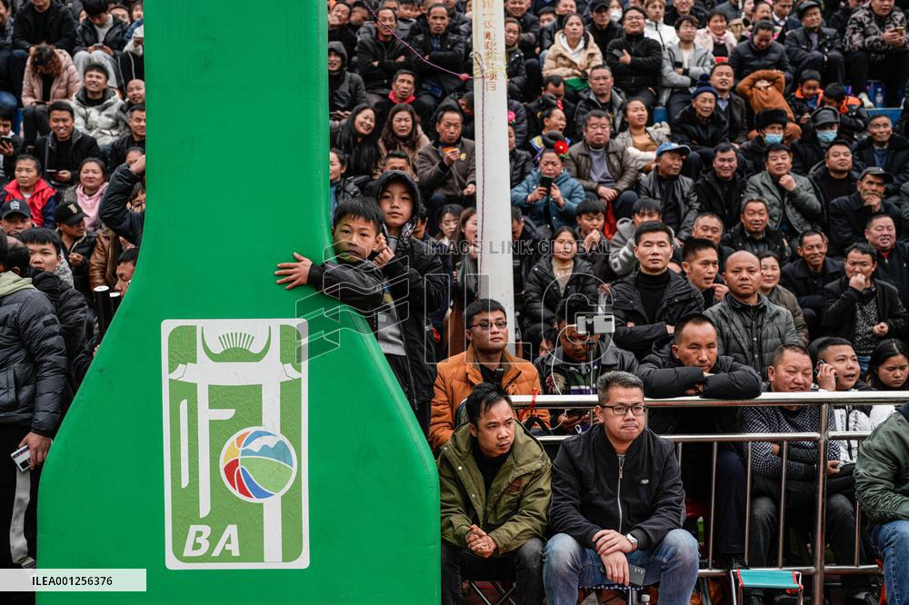 (SP)CHINA-GUIZHOU-TAIJIANG-BASKETBALL-LIFESTYLE (CN)