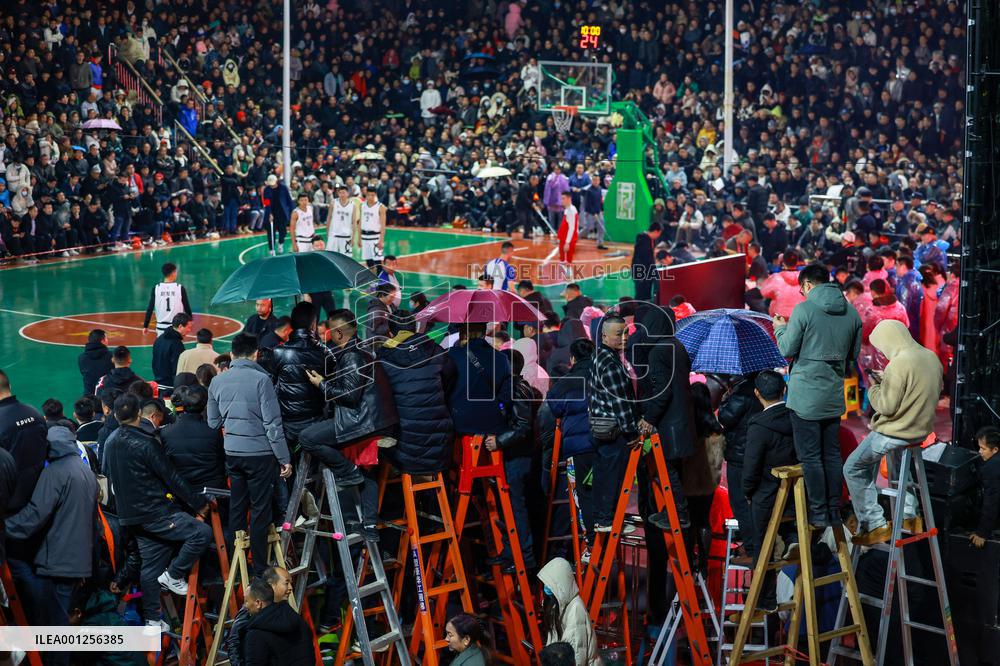 (SP)CHINA-GUIZHOU-TAIJIANG-BASKETBALL-LIFESTYLE (CN)