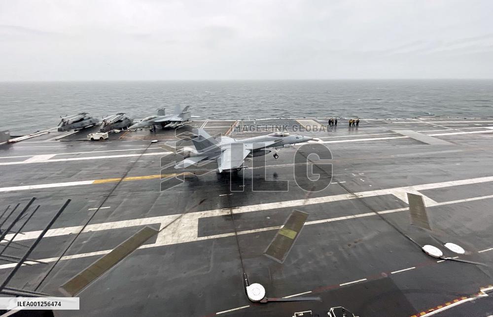 U.S. aircraft carrier Gerald R. Ford