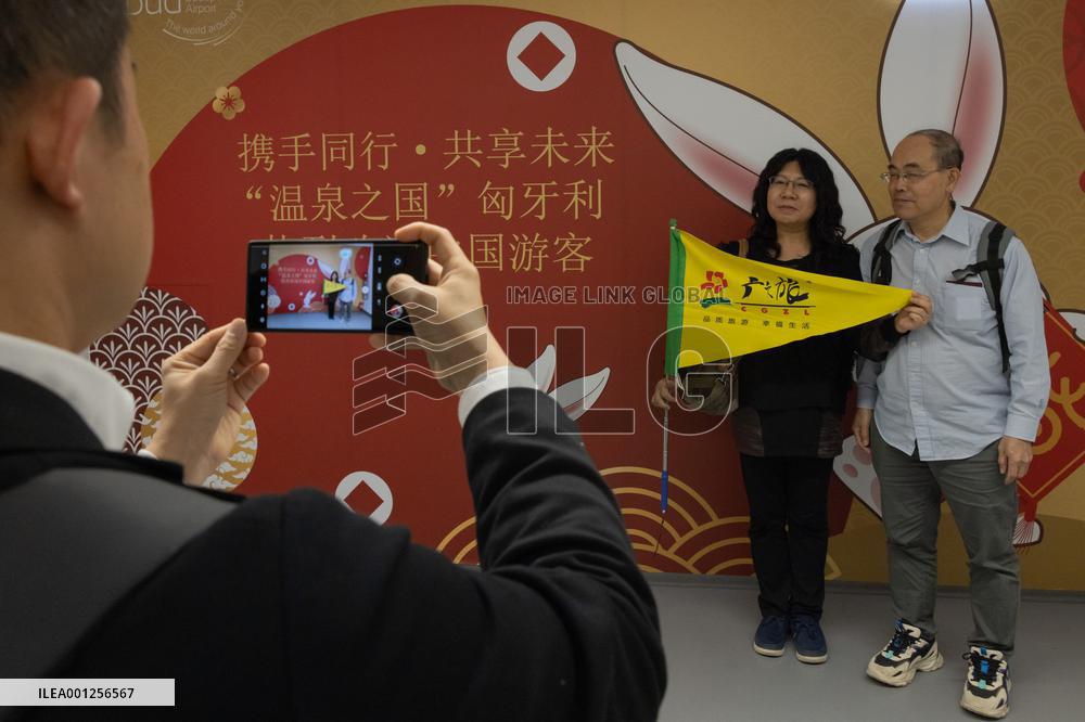 HUNGARY-BUDAPEST-CHINESE TOURISTS-ARRIVAL