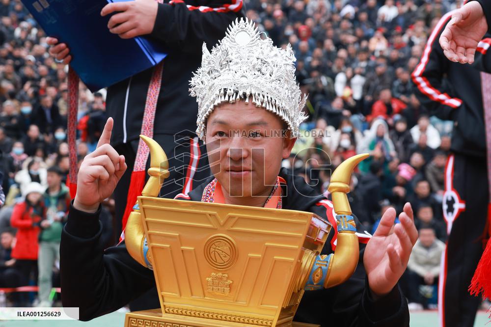 (SP)CHINA-GUIZHOU-TAIJIANG-BASKETBALL-LIFESTYLE (CN)