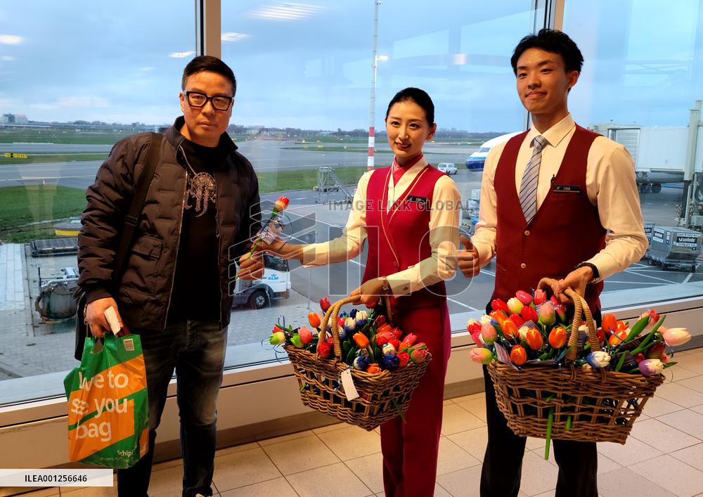 THE NETHERLANDS-AMSTERDAM-BEIJING-DIRECT FLIGHTS-RESUMPTION