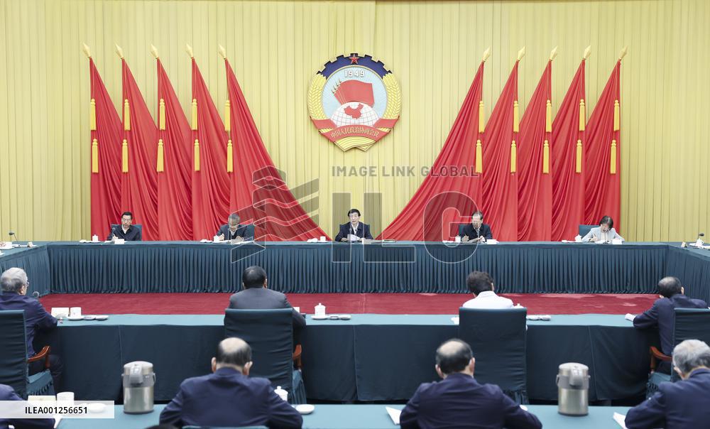 CHINA-BEIJING-WANG HUNING-CPPCC-CHAIRPERSON'S COUNCIL MEETING (CN)