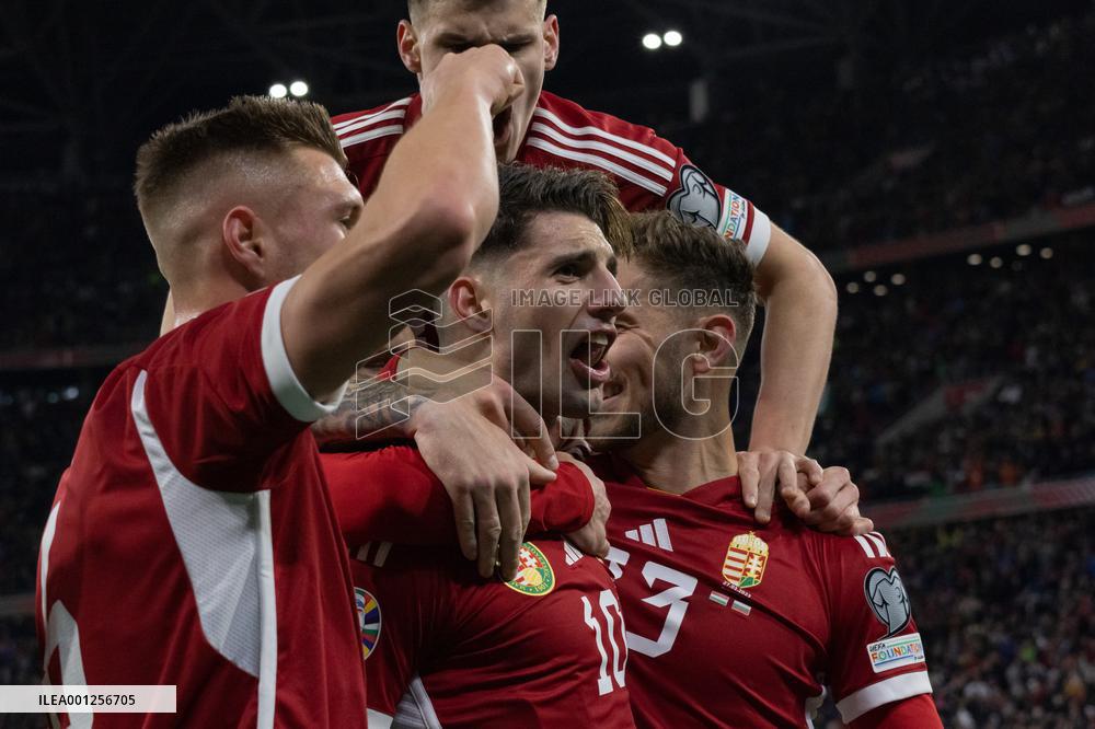 (SP)HUNGARY-BUDAPEST-FOOTBALL-UEFA EURO 2024 QUALIFIERS-HUNGARY VS BULGARIA