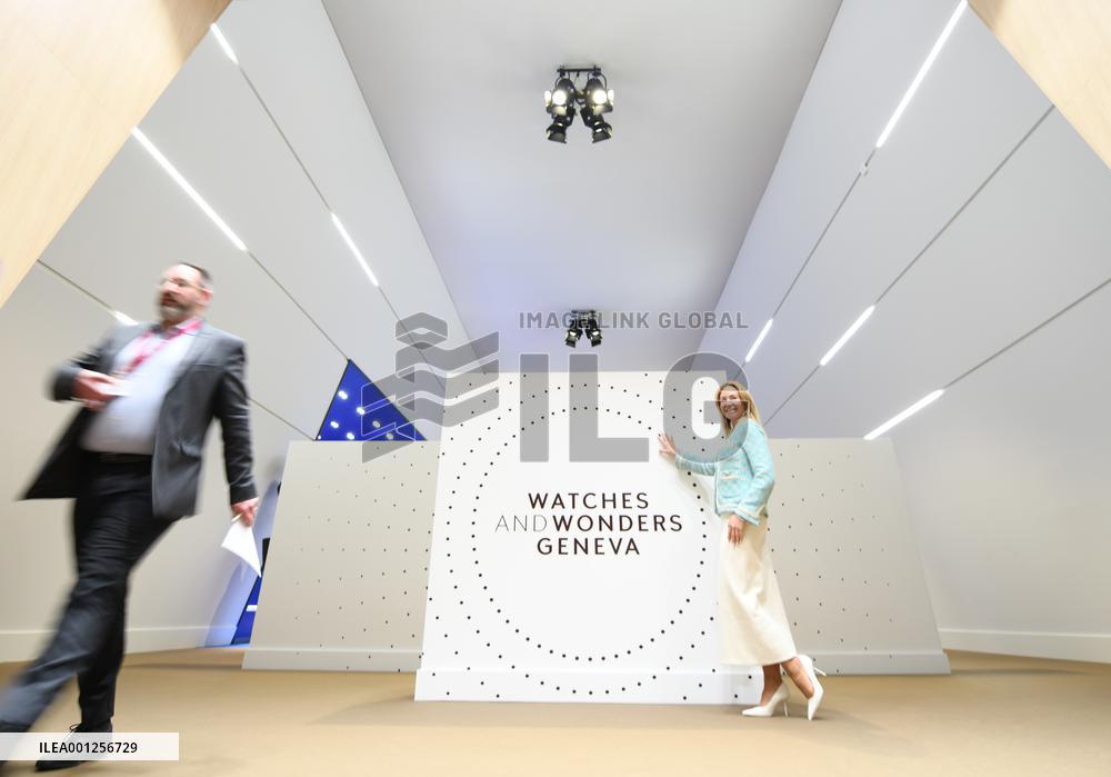 SWITZERLAND-GENEVA-WATCH INDUSTRY-FAIR