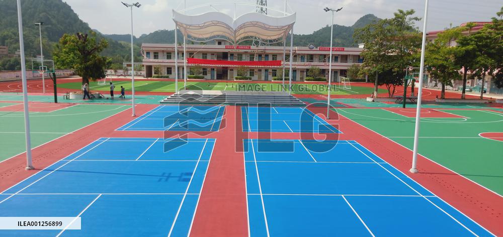 CHINA-GUANGDONG-YUNFU-RURAL SCHOOLS-RENOVATED SPORTS GROUND (CN)