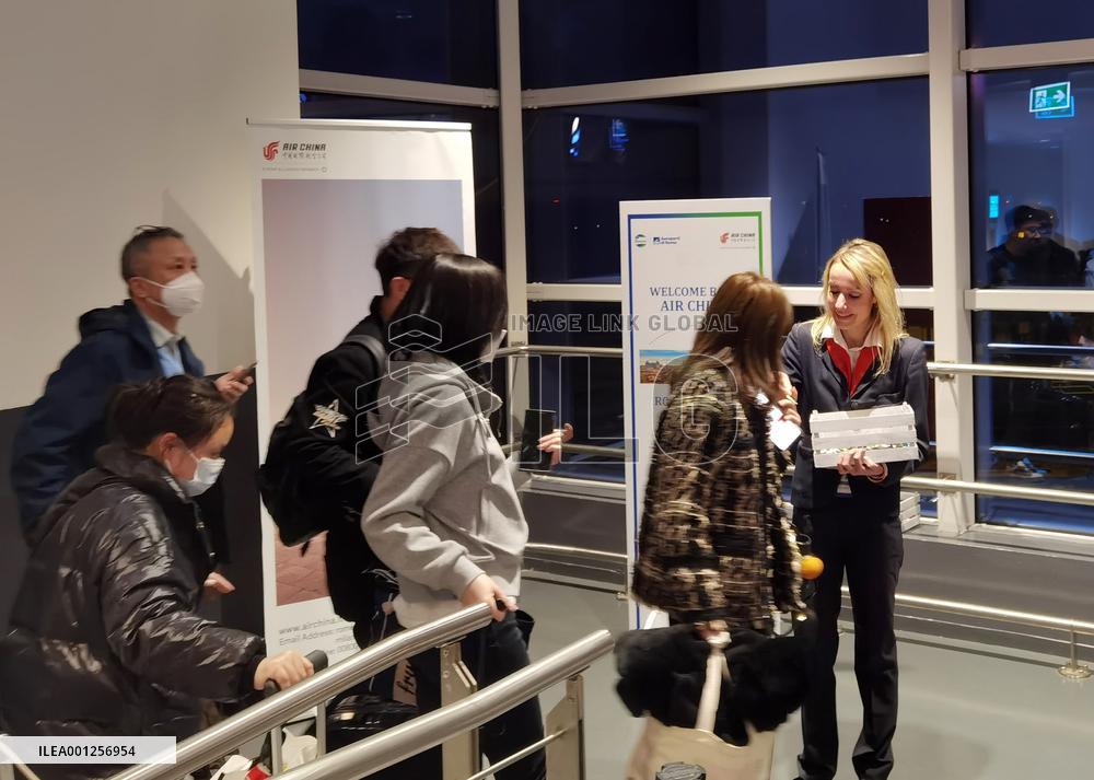 ITALY-ROME-BEIJING-DIRECT FLIGHTS-RESUMPTION