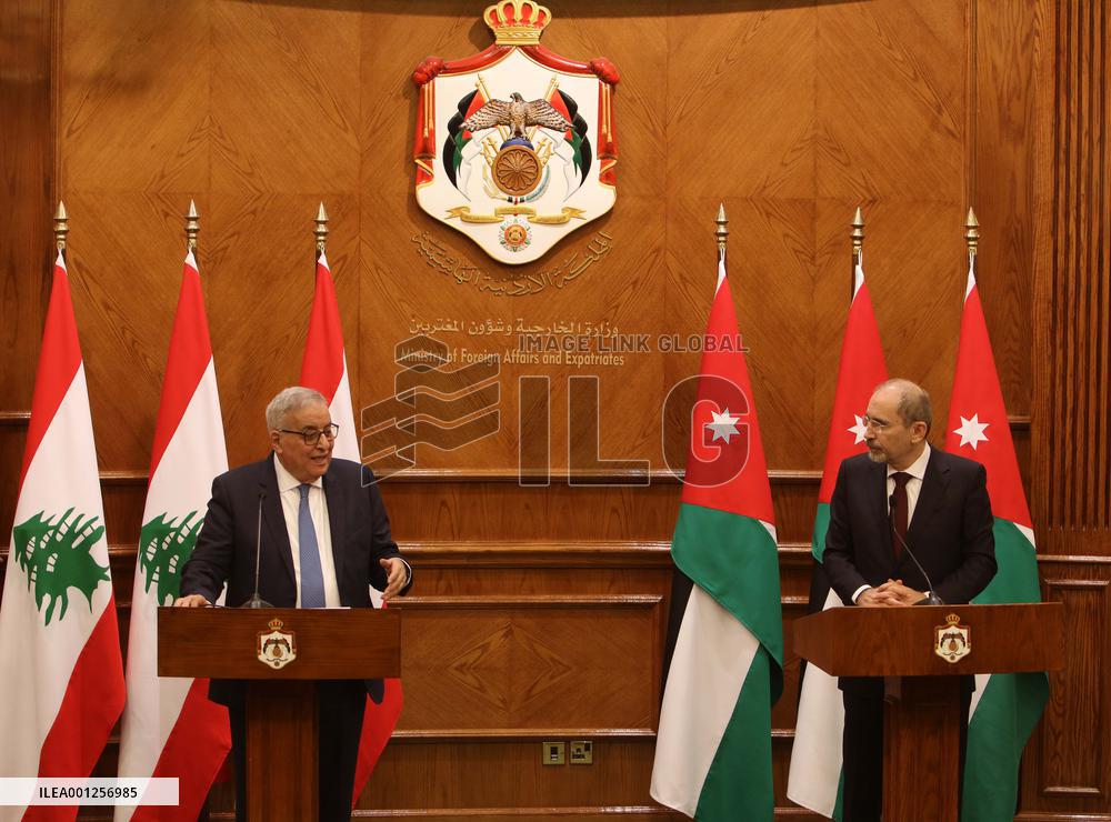 JORDAN-AMMAN-FM-LEBANON-FM-MEETING