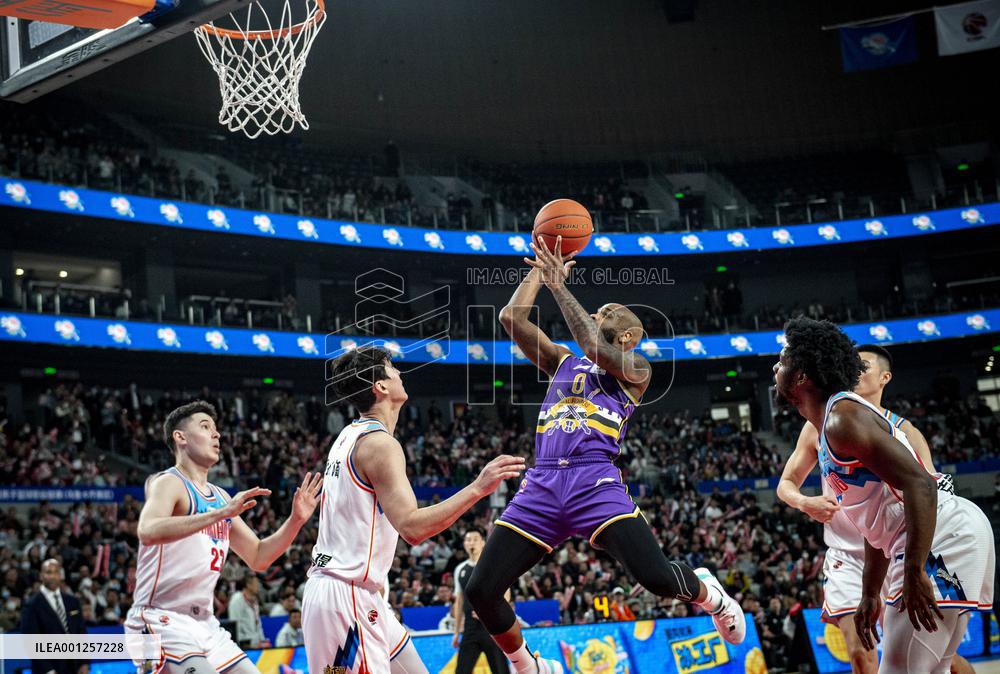 (SP)CHINA-XINJIANG-URUMQI-BASKETBALL-CBA LEAGUE-BEIJING VS XINJIANG (CN)