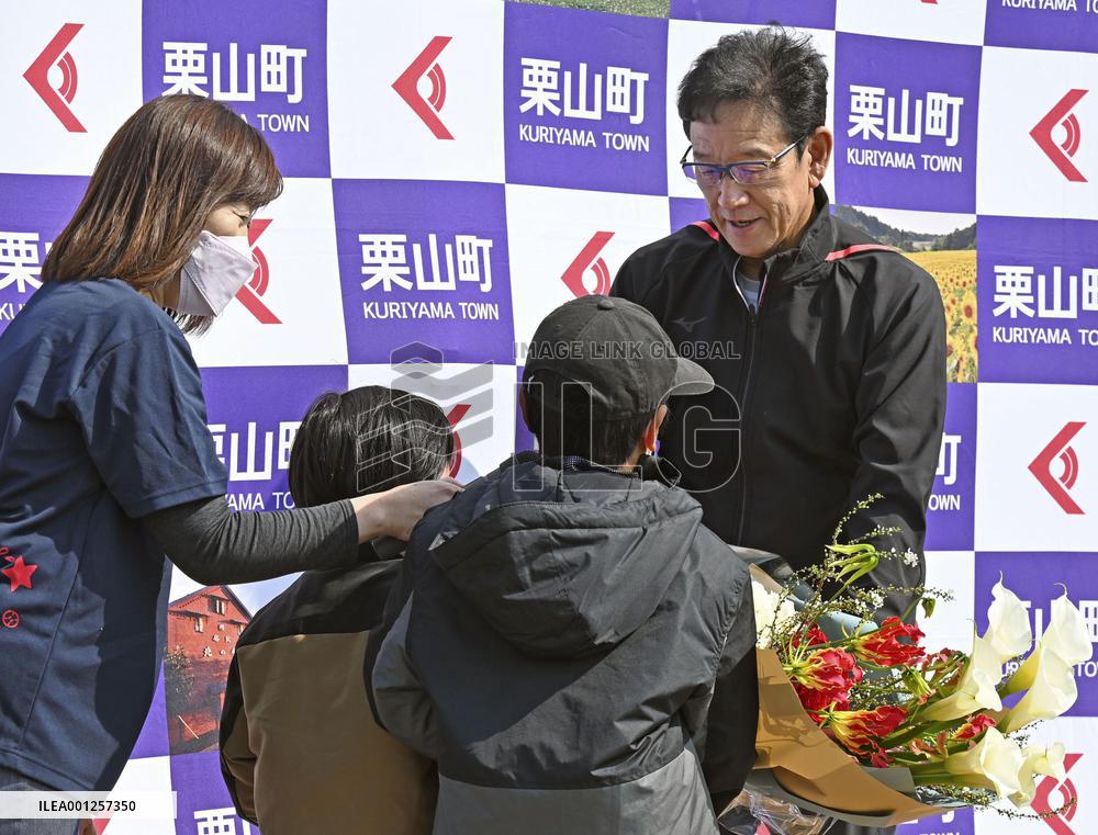 Japan's WBC-winning manager Kuriyama
