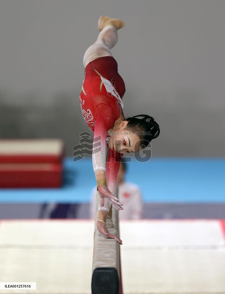(SP)TÜRKIYE-ANTALYA-ARTISTIC GYMNASTICS JUNIOR-WOMEN'S TEAM