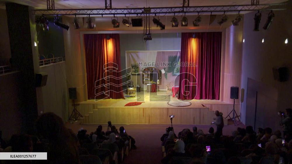 Gazan artists fight against social discrimination, violence through theater performance