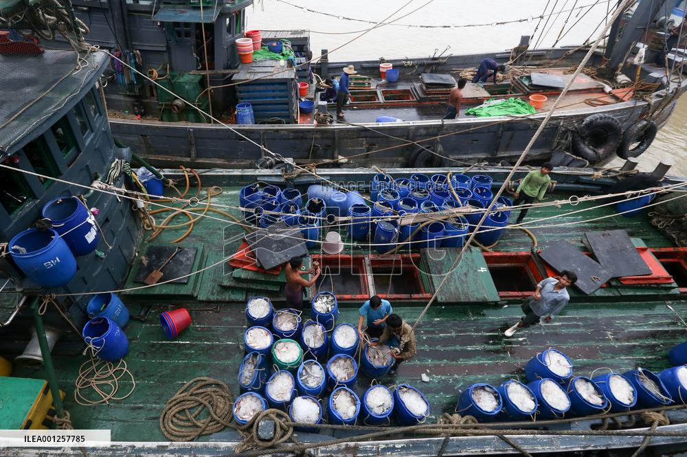 MYANMAR-YANGON-FISHING-BAN