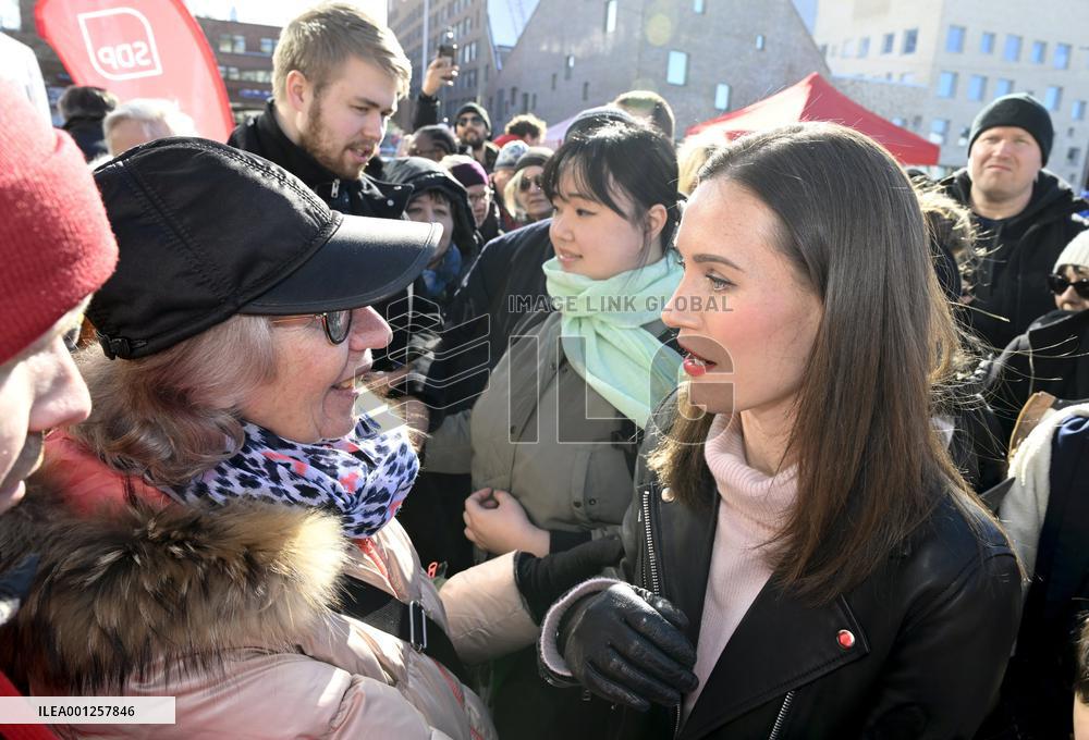 FINLAND - ELECTIONS - RALLY