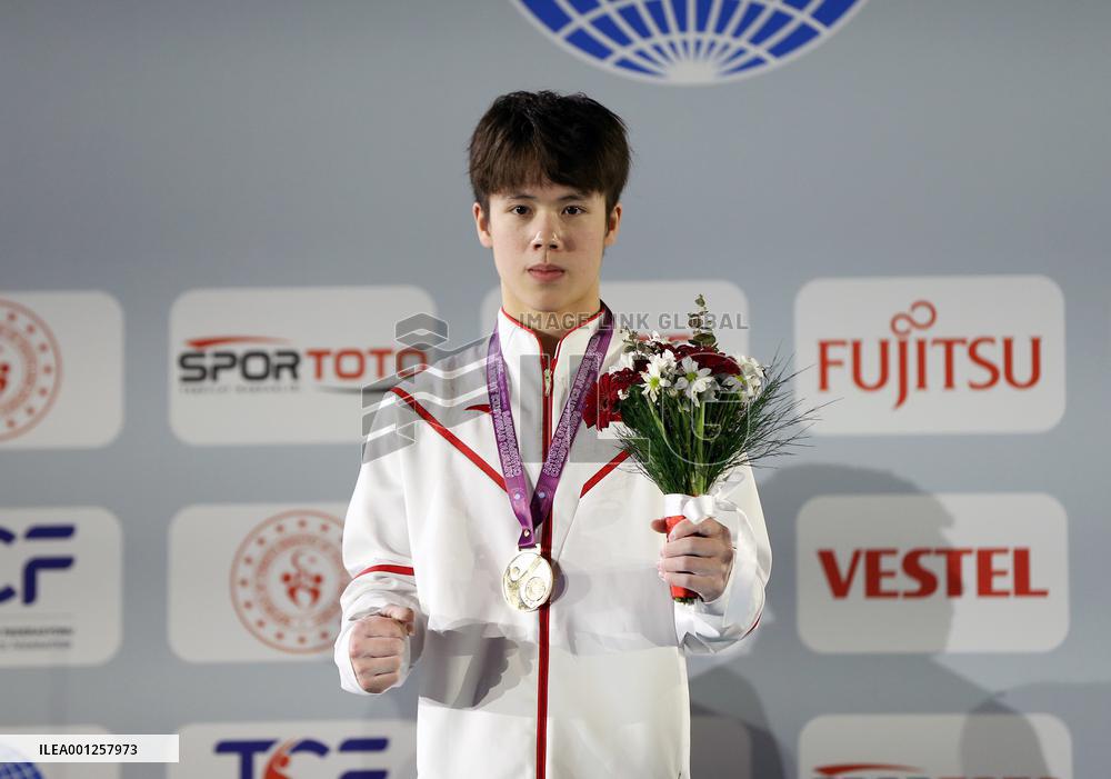 (SP)TÜRKIYE-ANTALYA-ARTISTIC GYMNASTICS JUNIOR-MEN'S ALL-AROUND