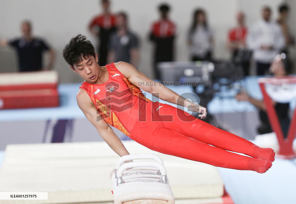 (SP)TÜRKIYE-ANTALYA-ARTISTIC GYMNASTICS JUNIOR-MEN'S ALL-AROUND