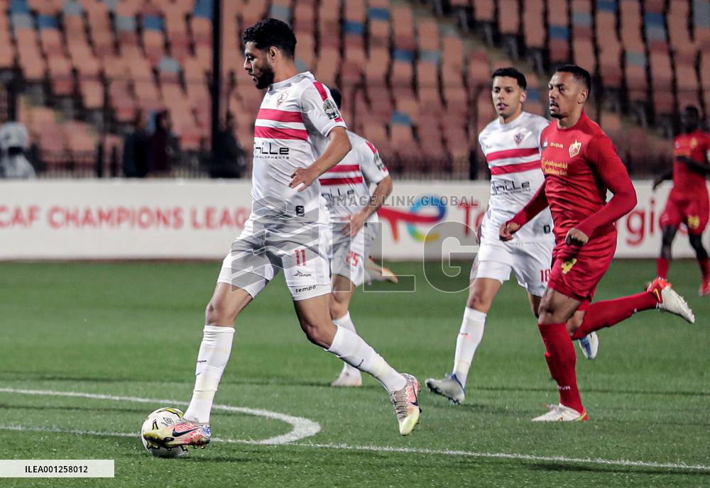 (SP)EGYPT-CAIRO-FOOTBALL-CAF CHAMPIONS LEAGUE-ZAMALEK VS AL-MERRIKH