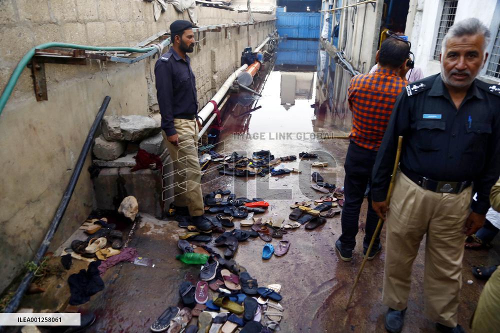 PAKISTAN-KARACHI-STAMPEDE-AFTERMATH
