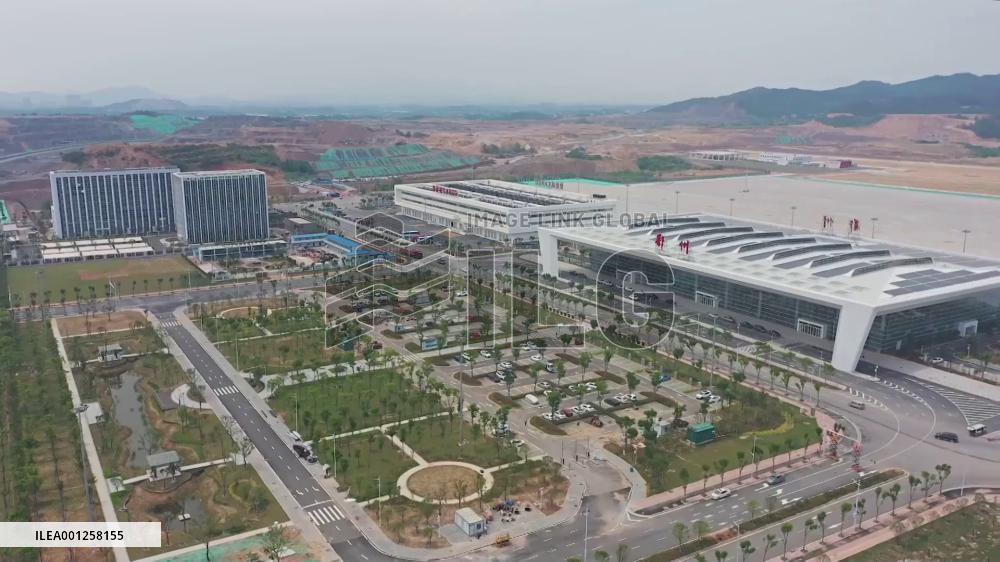 China's first cargo-focused airport launches first int'l route