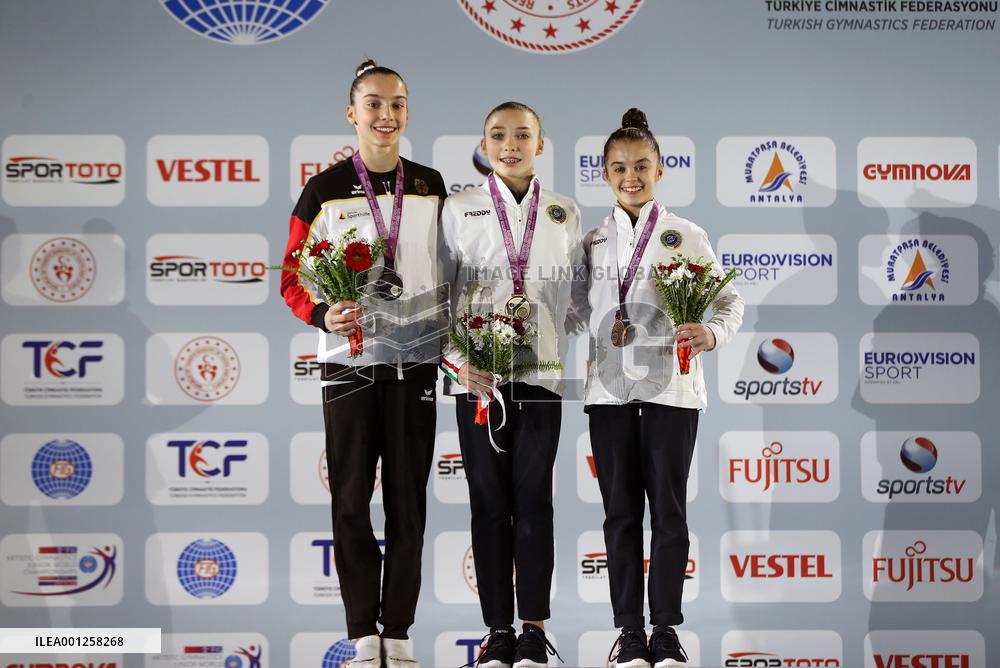 (SP)TÜRKIYE-ANTALYA-ARTISTIC GYMNASTICS JUNIOR-INDIVIDUAL FINALS