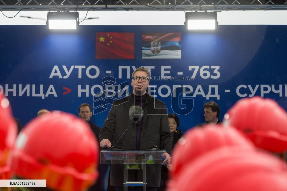 SERBIA-BELGRADE-CHINA-HIGHWAY-OPENING