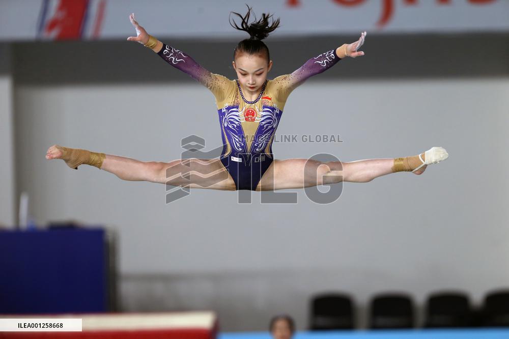 (SP)TÜRKIYE-ANTALYA-ARTISTIC GYMNASTICS JUNIOR-BALANCE BEAM FINAL