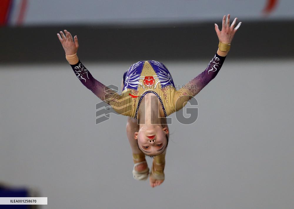 (SP)TÜRKIYE-ANTALYA-ARTISTIC GYMNASTICS JUNIOR-BALANCE BEAM FINAL